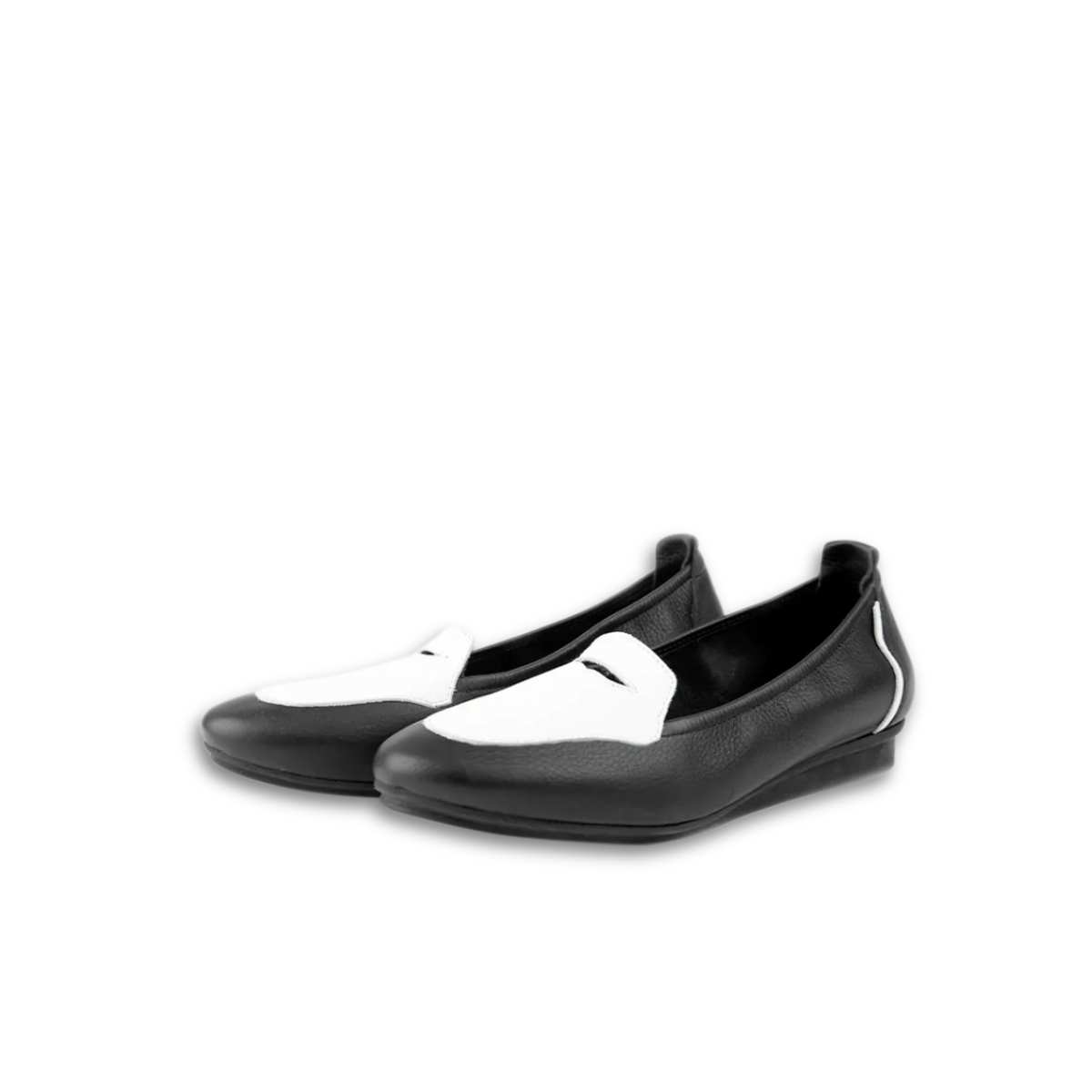 arche-niwako-ballet-flats-black-white-smooth-leather-24H18U01NIWAKOVX00NOI2Z