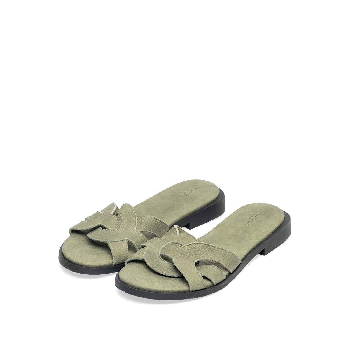 arche-kakuko-green-leather-womens-sandals-1L110KAKUKOZ300
